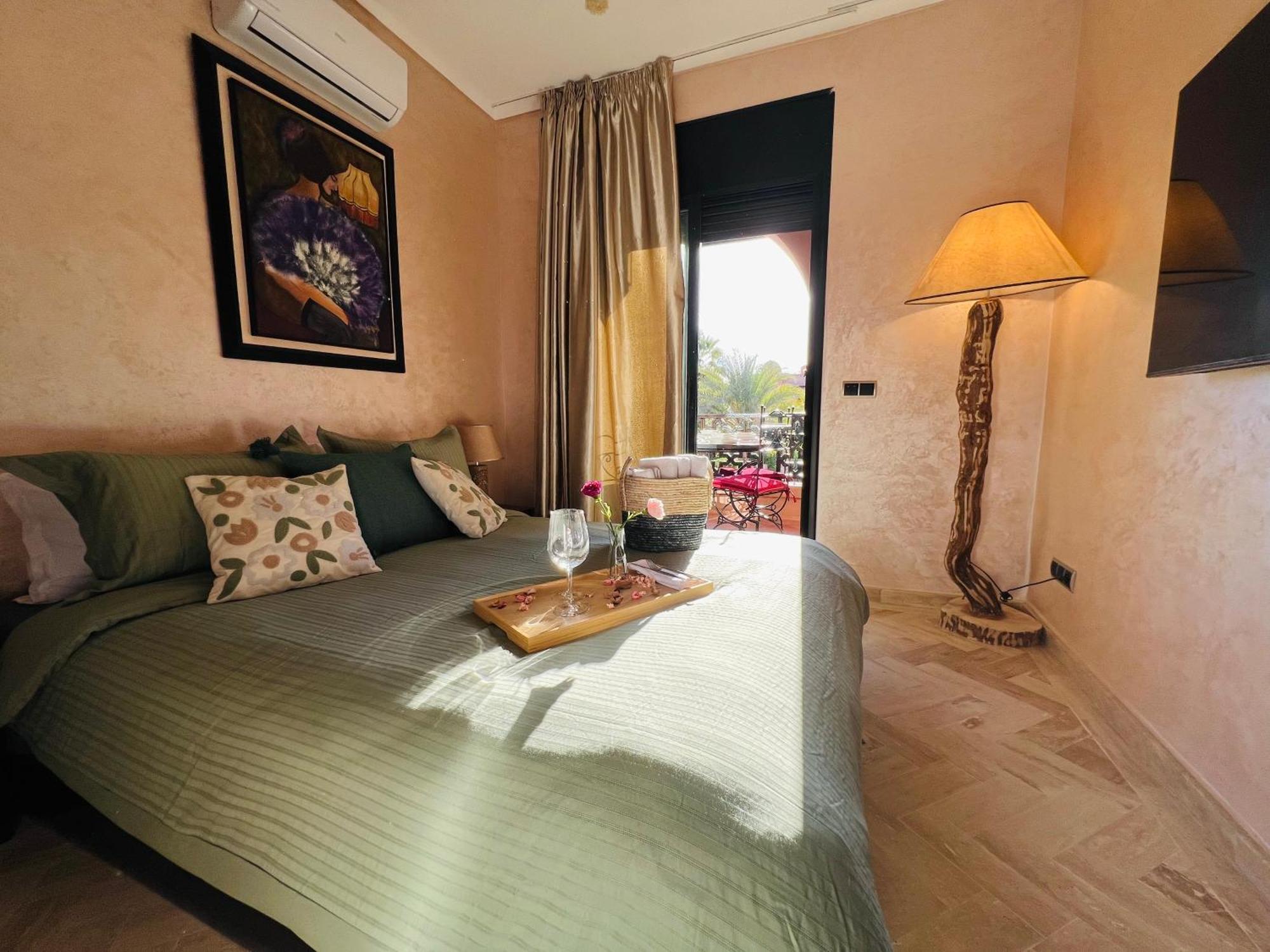 Duplex Atlas Golf Resort Pοοl Νieω Seriniτყ & Cαlm 马拉喀什 外观 照片