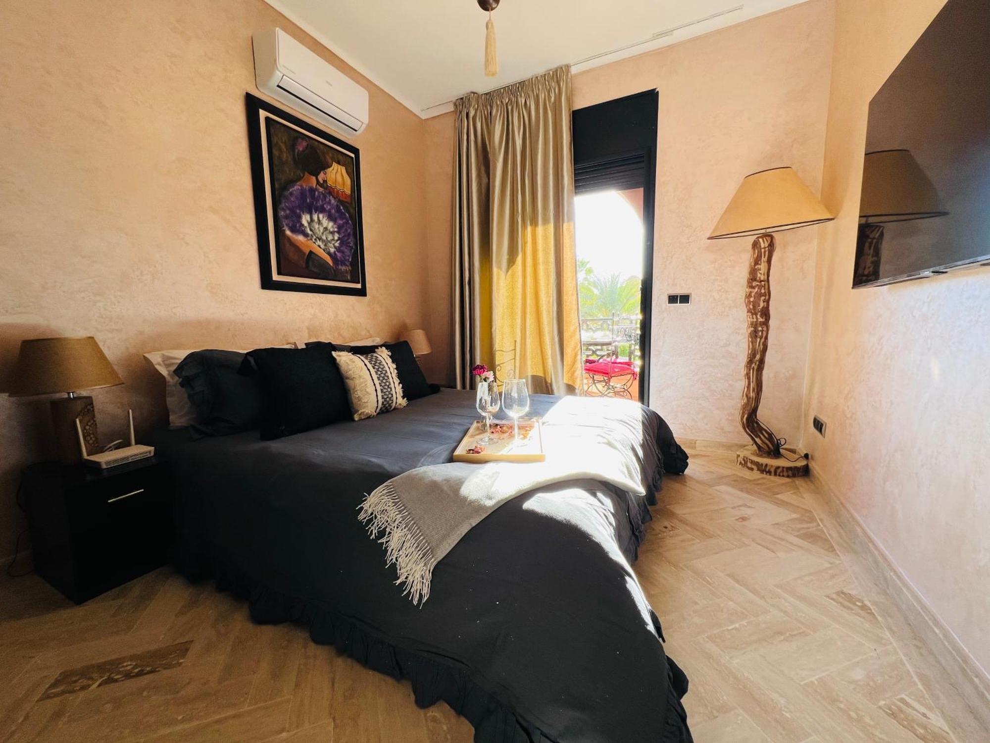 Duplex Atlas Golf Resort Pοοl Νieω Seriniτყ & Cαlm 马拉喀什 外观 照片