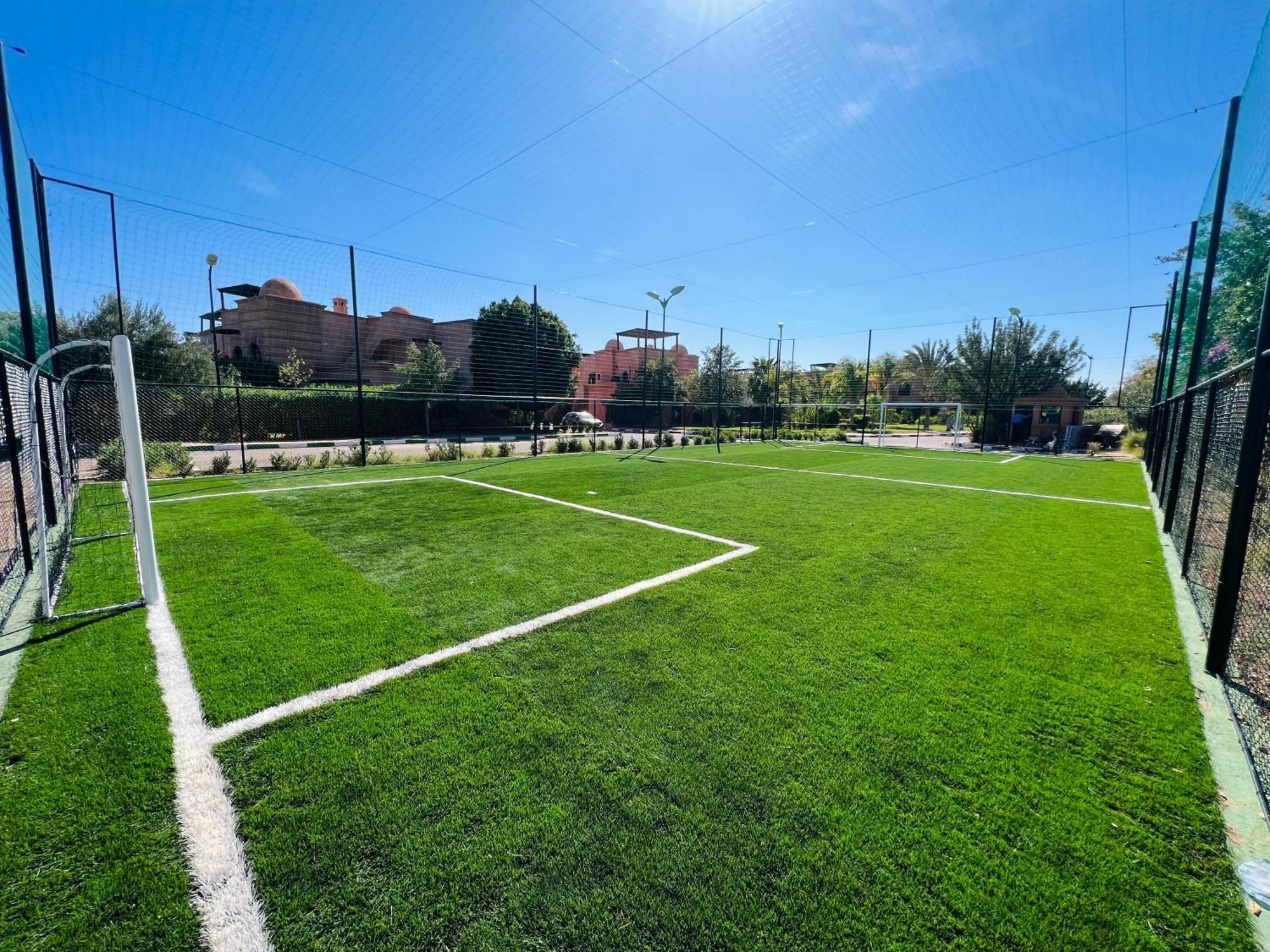 Duplex Atlas Golf Resort Pοοl Νieω Seriniτყ & Cαlm 马拉喀什 外观 照片