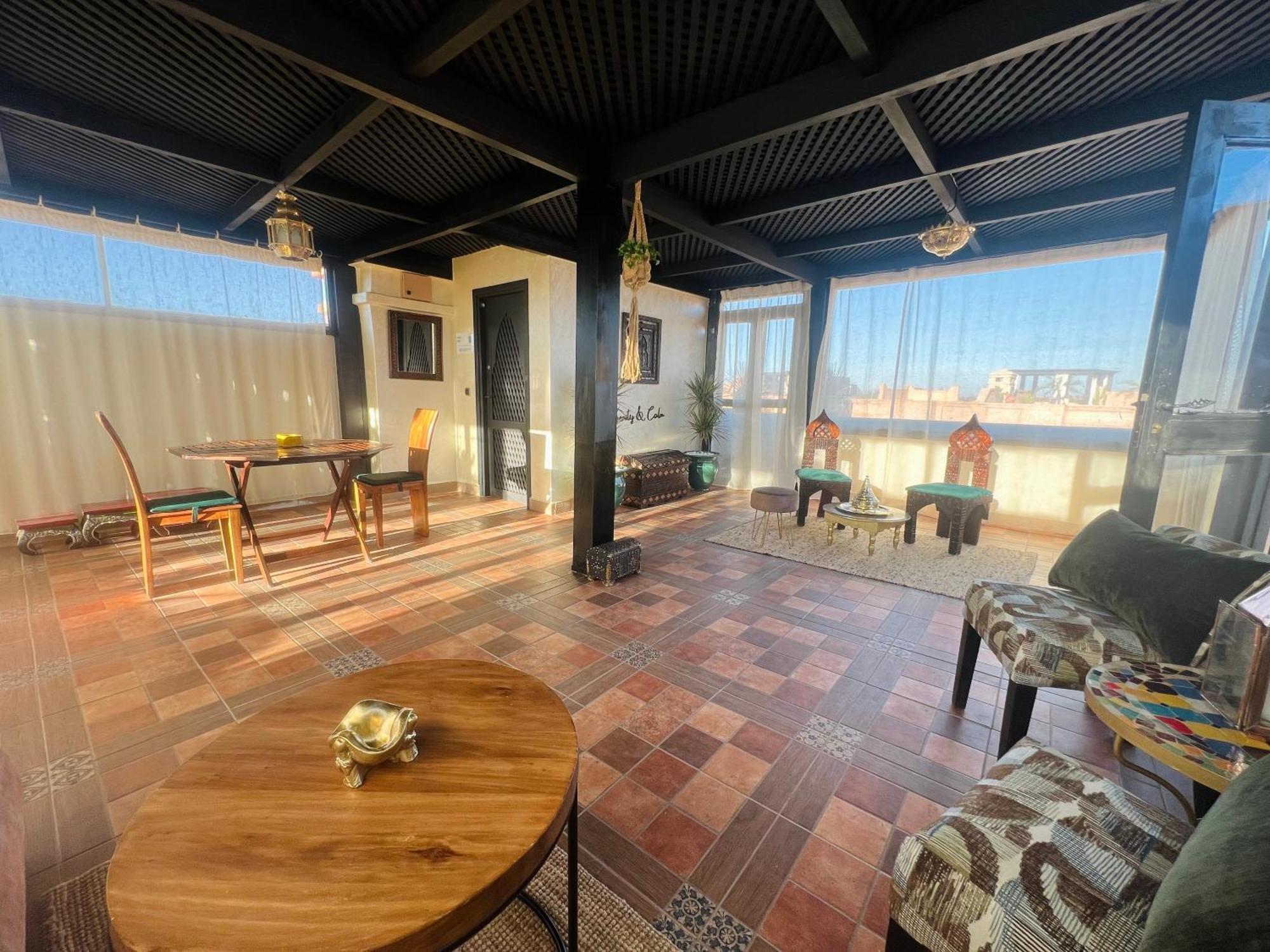 Duplex Atlas Golf Resort Pοοl Νieω Seriniτყ & Cαlm 马拉喀什 外观 照片