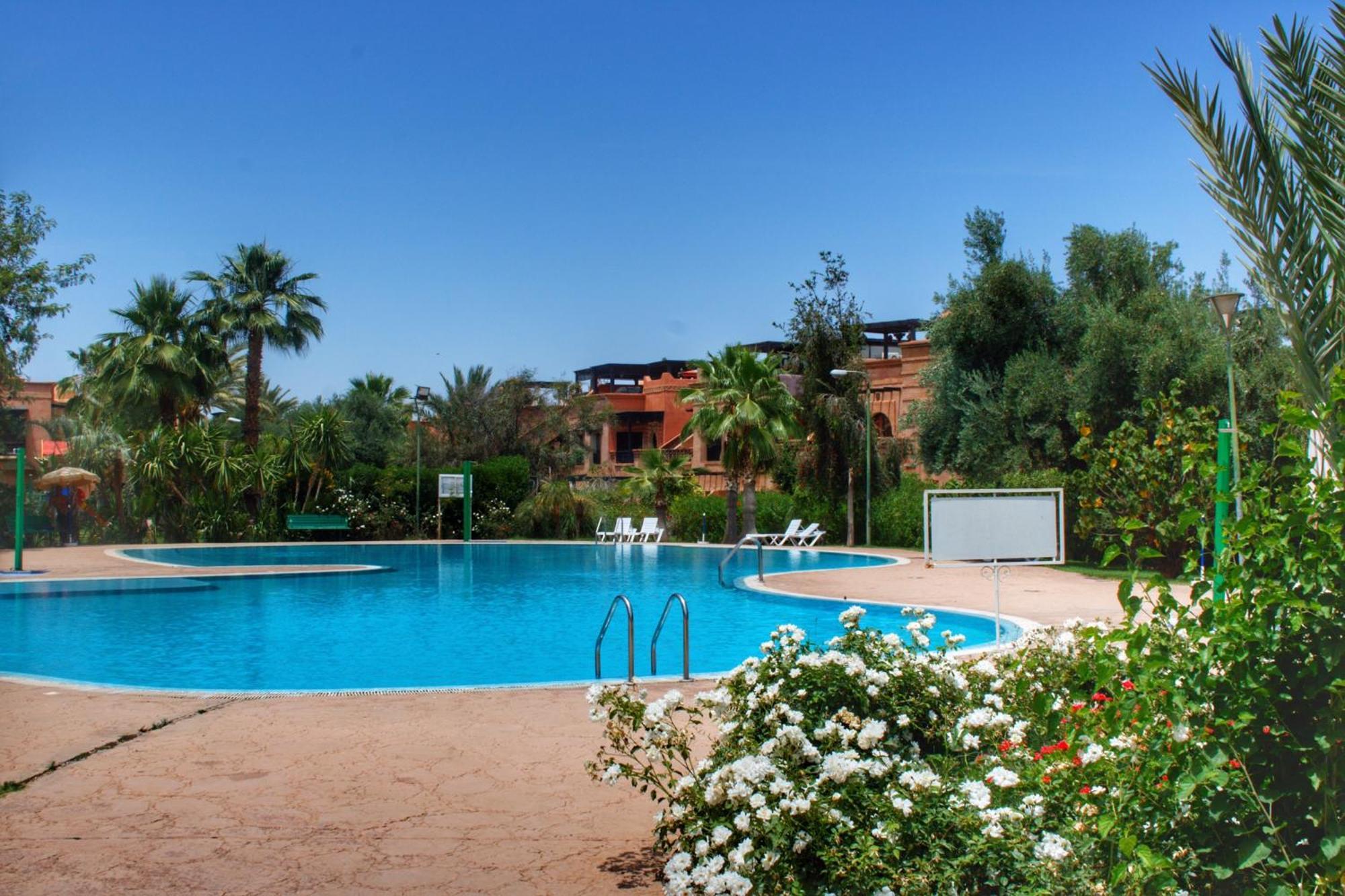 Duplex Atlas Golf Resort Pοοl Νieω Seriniτყ & Cαlm 马拉喀什 外观 照片